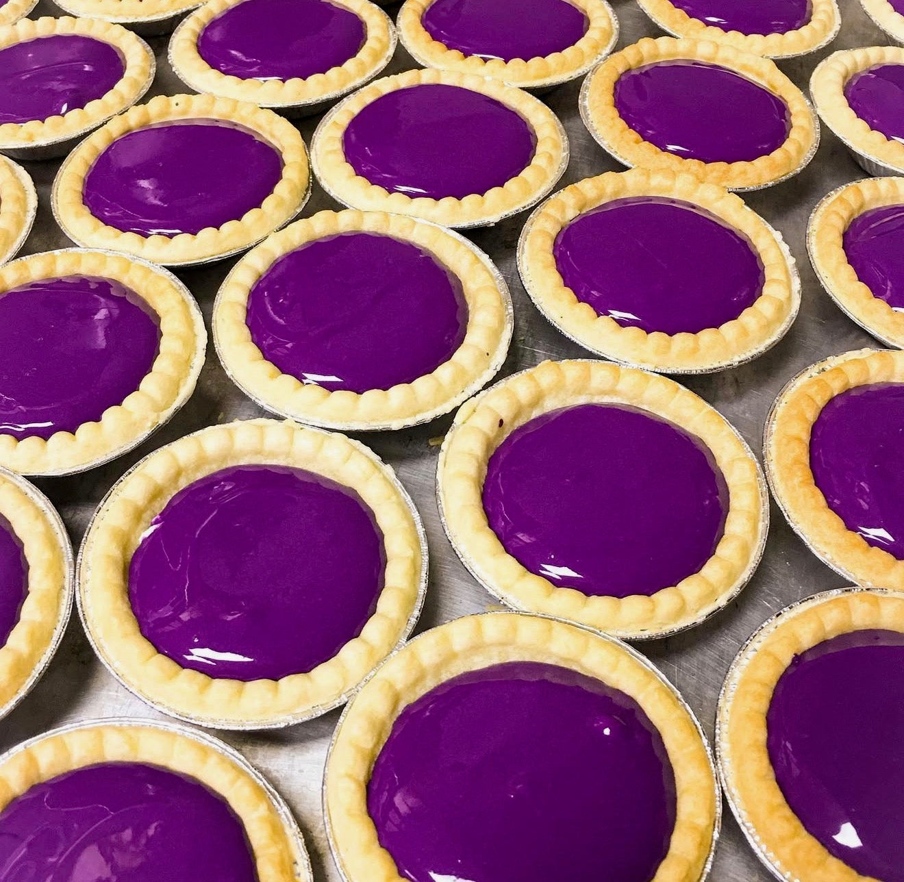 Street Stix Γ Marley's Treats β Half Dozen Mini Ube Cheesecakes